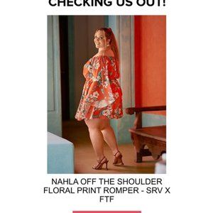 SRV X FTF Romper